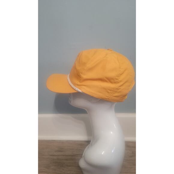 Vintage Chapeaux Inc Yellow Rope Snapback Hat USA Made 80s 90s Style NWT - Picture 2 of 7